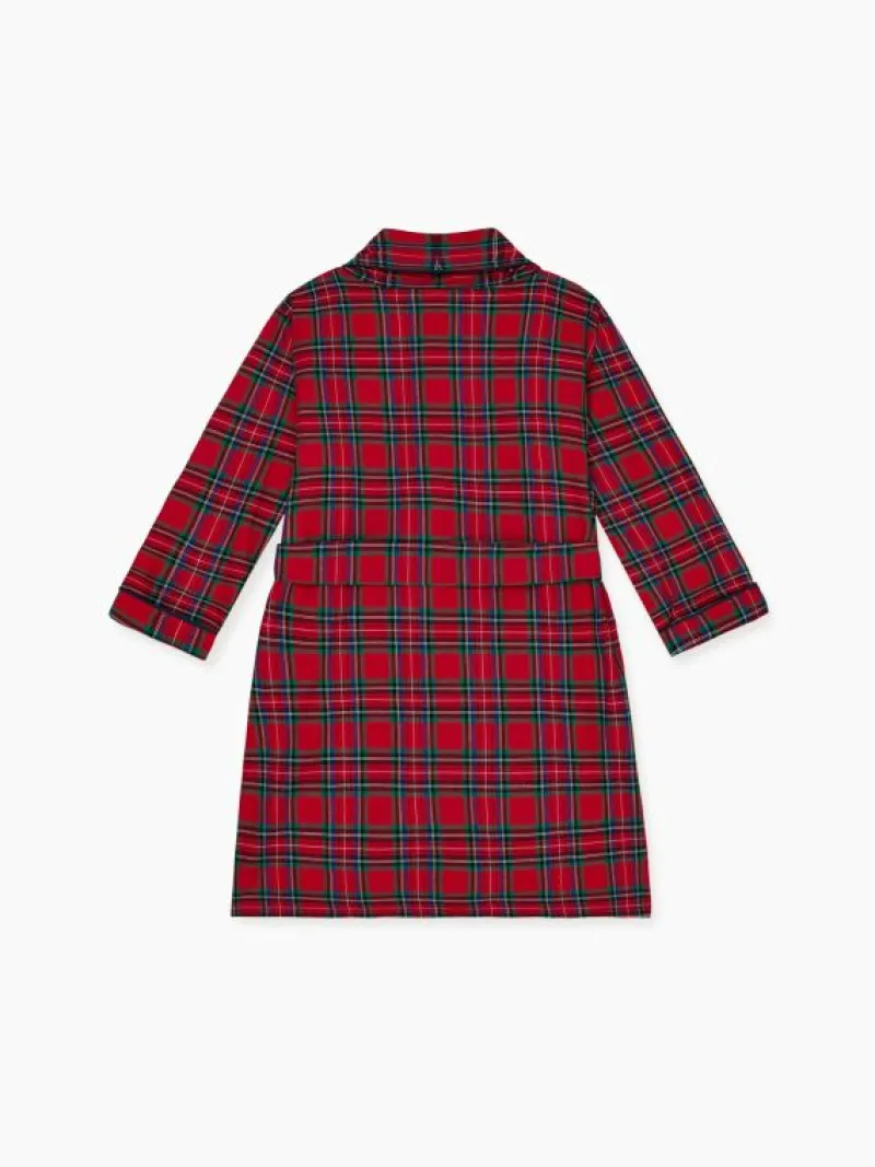 La Coqueta Pyjamas | Pyjamas^Red Tartan Justino Navidad Kids Robe