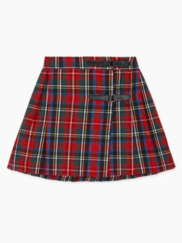 La Coqueta Skirts, Shorts & Culottes^Red Tartan Zola Girl Kilt