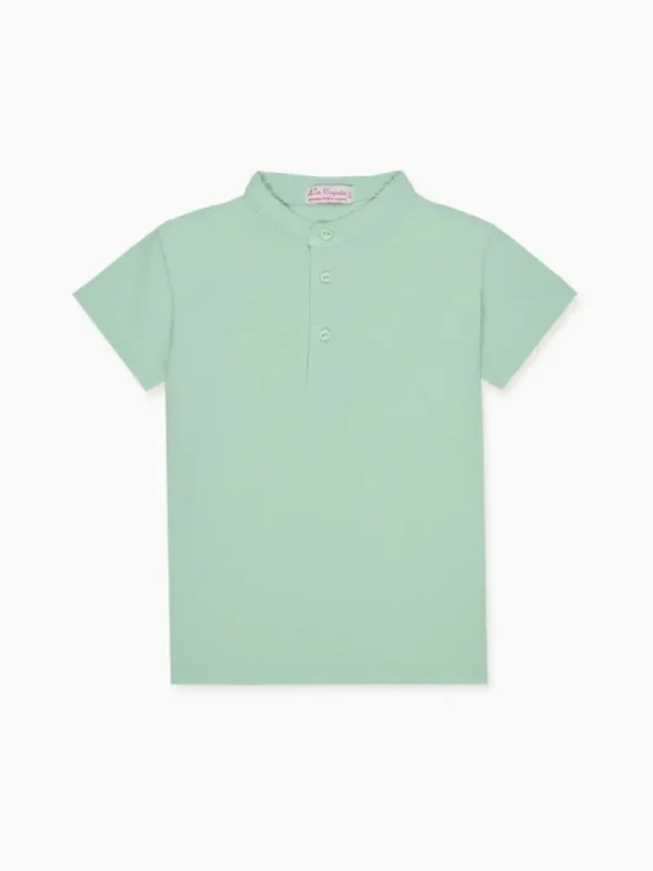 La Coqueta Shirts & Tops^Sage Alcon Boy Polo Shirt