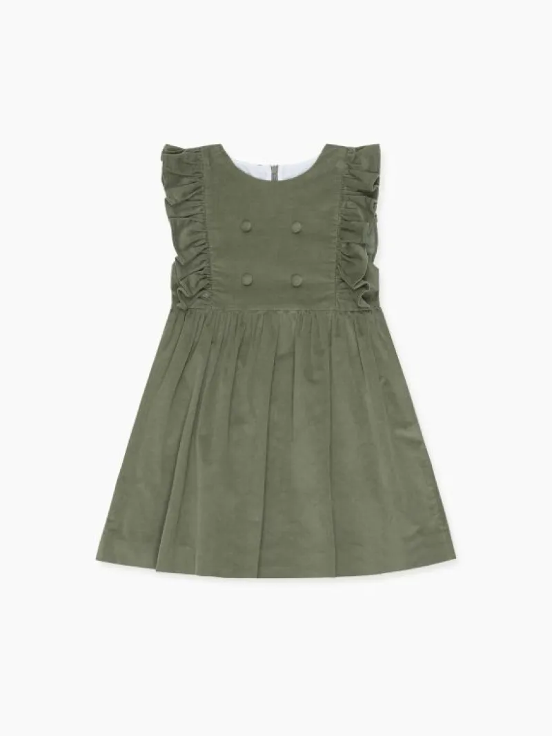 La Coqueta Skirts, Shorts & Culottes | Dresses^Sage Green Imelda Girl Dress