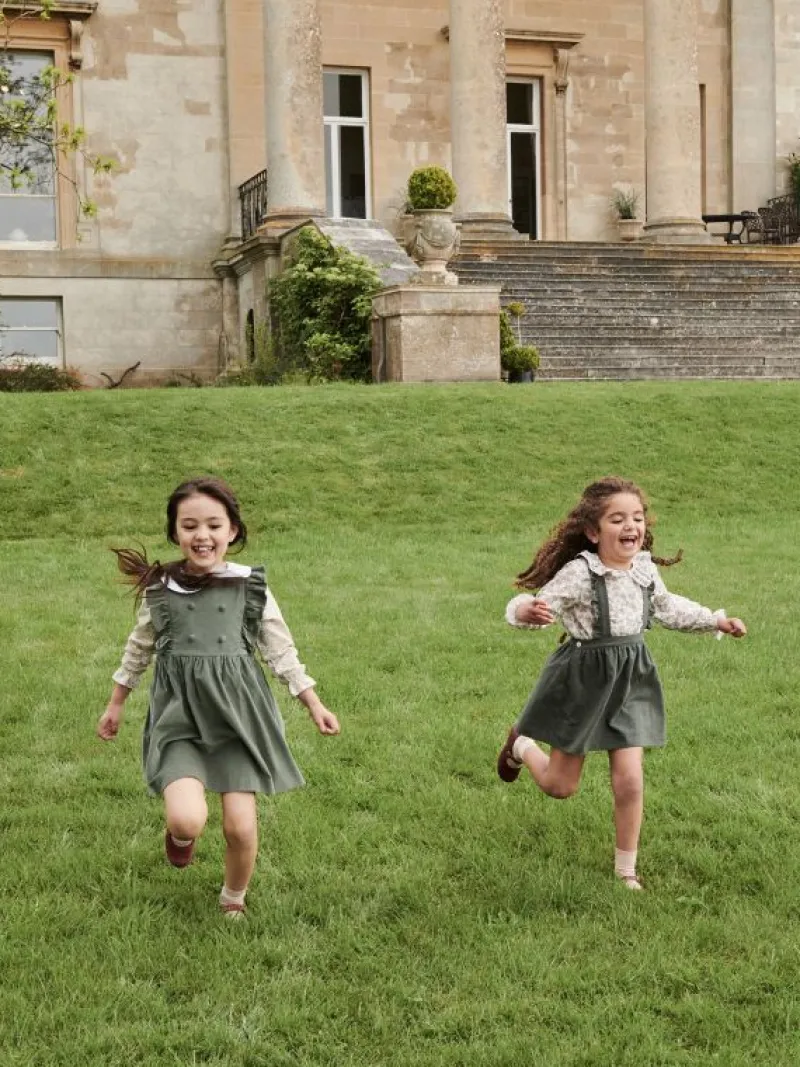 La Coqueta Skirts, Shorts & Culottes | Dresses^Sage Green Imelda Girl Dress