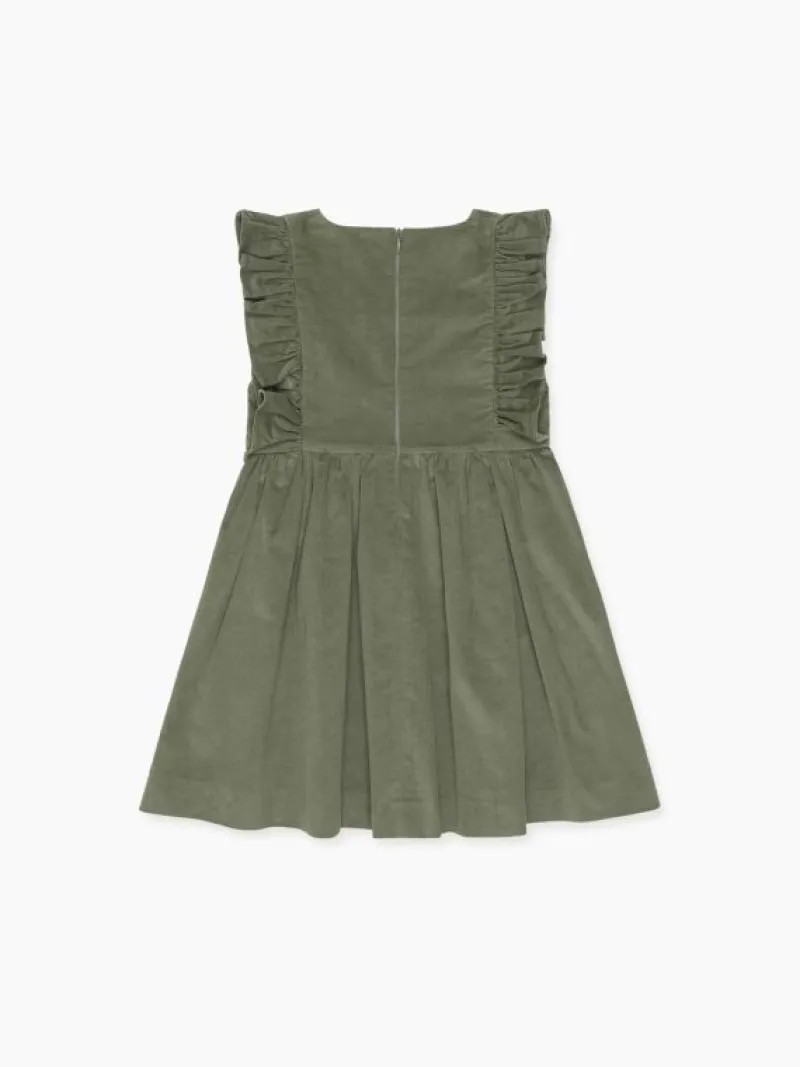 La Coqueta Skirts, Shorts & Culottes | Dresses^Sage Green Imelda Girl Dress
