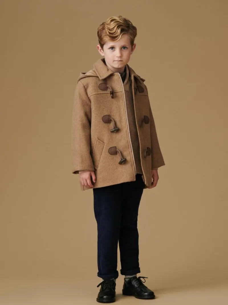 La Coqueta Coats & Jackets^Taupe Agustin Boy Coat