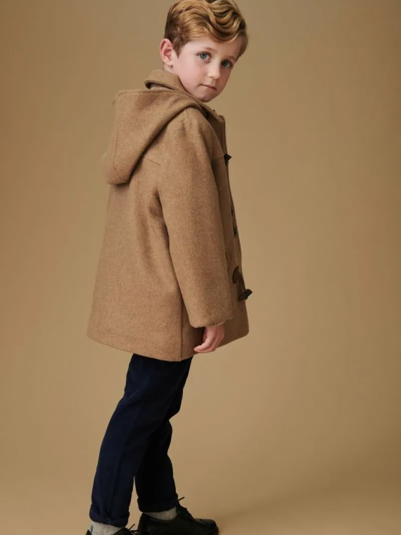La Coqueta Coats & Jackets^Taupe Agustin Boy Coat
