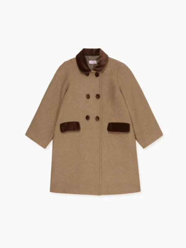 La Coqueta Coats & Jackets^Taupe Arrieta Girl Coat
