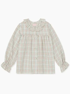 La Coqueta Baby Girl^White Ella Baby Shirt