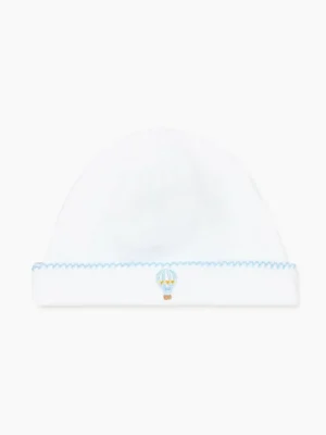 La Coqueta Accessories | Bonnets, Booties & Blankets^White Globo Balloon Baby Hat