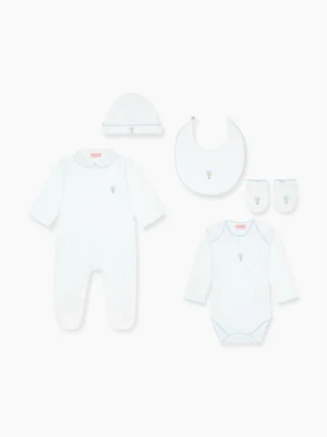 La Coqueta Essentials | Outfits^White Globo Balloon Newborn Gift Box Set