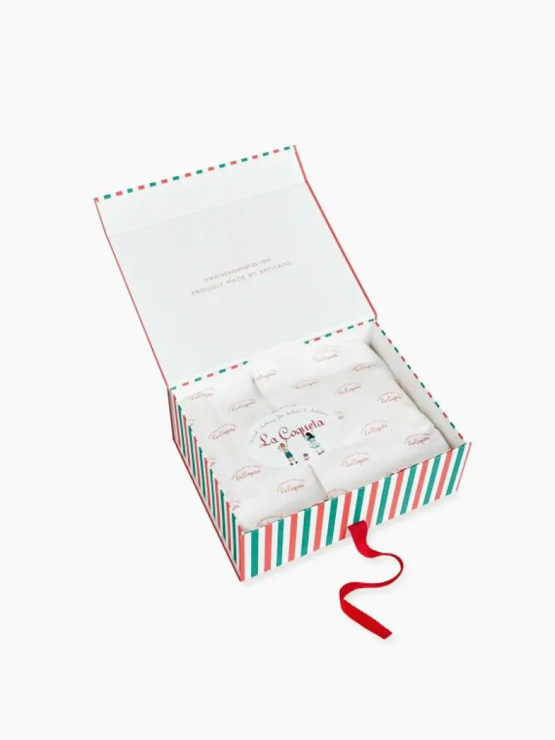 La Coqueta View All | Baby Boy^White Victoria Sheep Newborn Gift Box Set
